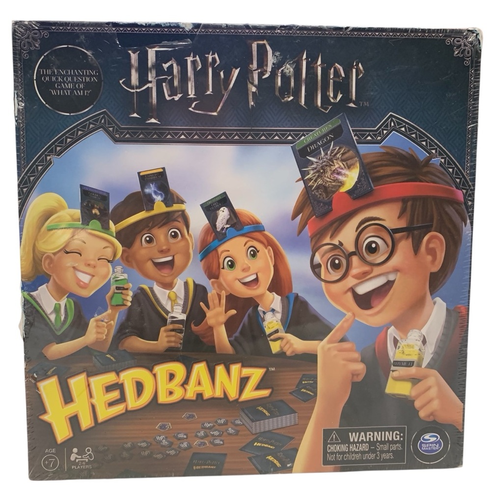 NEW Harry Potter HedBanz Headband Family Game for age 7+.‎ 2-6 players NIB